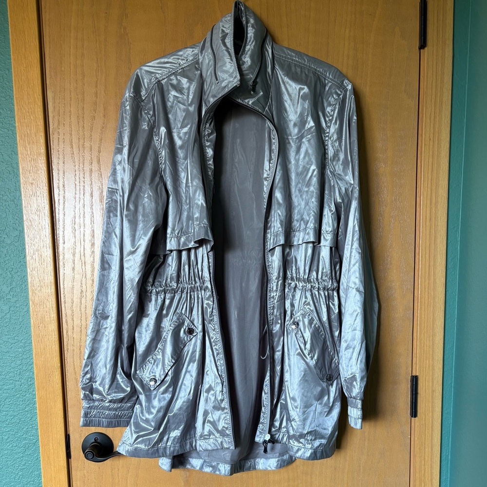 Anatomie Women's Metallic Silver Utility Jacket